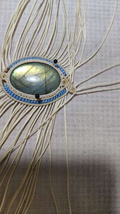 【30 毛衣链】波浪边 第13步