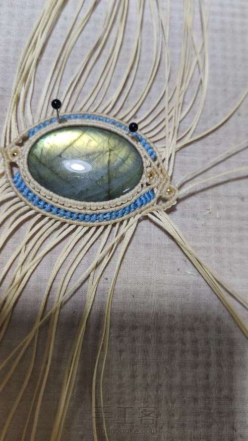 【30 毛衣链】波浪边 第15步