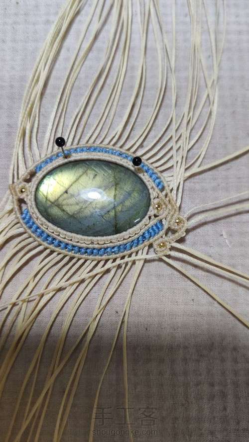 【30 毛衣链】波浪边 第19步