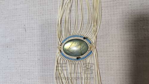 【30 毛衣链】波浪边 第8步