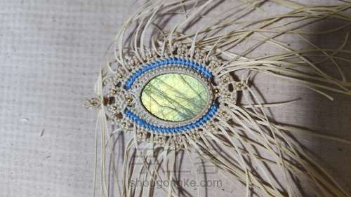 【30 毛衣链】波浪边 第34步