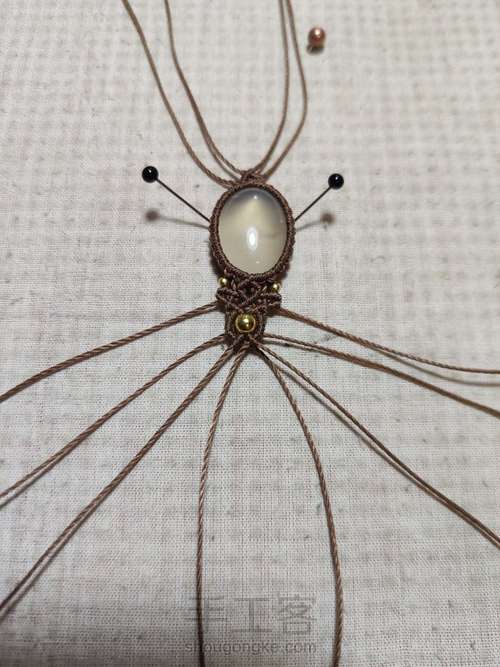 【63 手链】白玛瑙手链 第11步