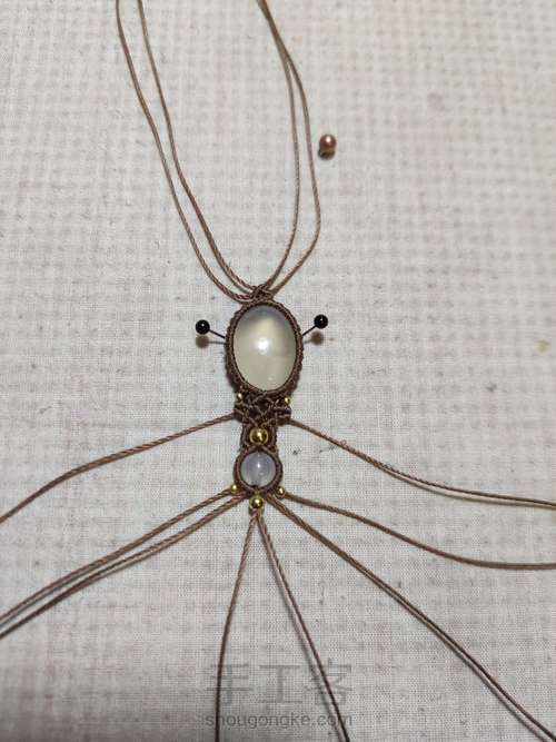 【63 手链】白玛瑙手链 第15步