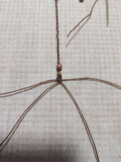 【63 手链】白玛瑙手链 第21步