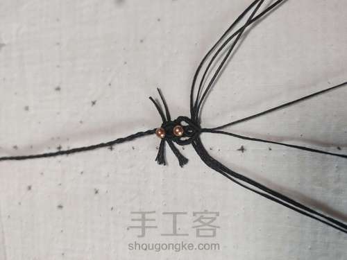 锁骨链：心形锁骨链 第11步