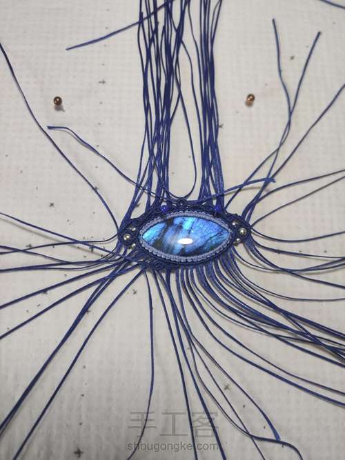 项链：拉长石项链 第16步