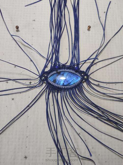 项链：拉长石项链 第17步