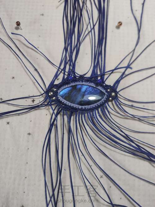 项链：拉长石项链 第19步