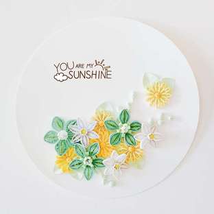 『衍纸🍅教程』圣诞玫瑰✨装饰画