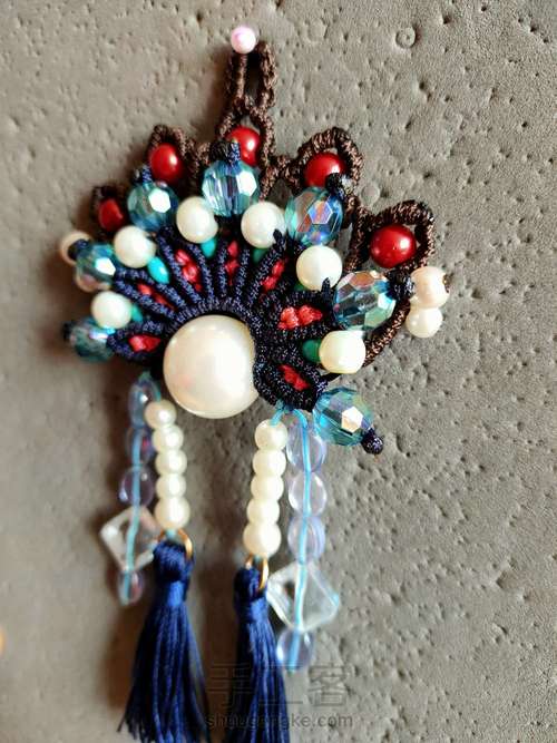 凤冠花嫁刀马旦编绳艺术 第33步