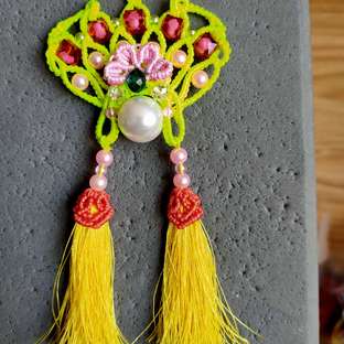 凤冠花嫁刀马旦编绳