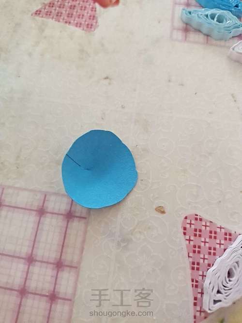 衍纸莲花 第6步