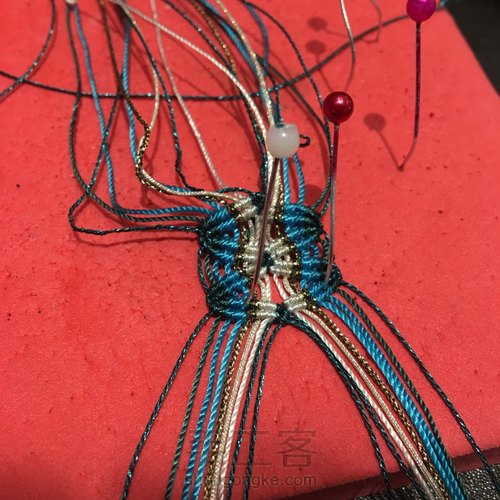 手工手链 第1步