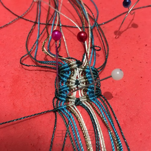 手工手链 第3步