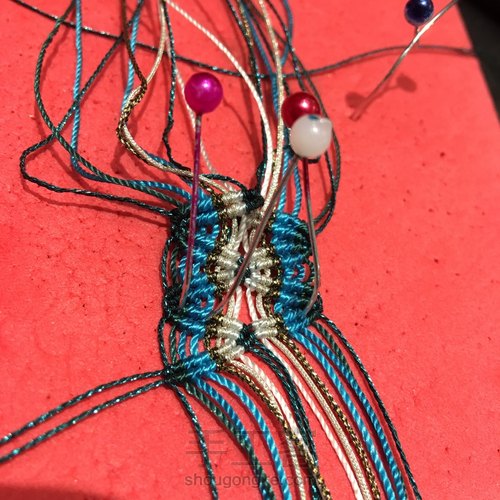 手工手链 第5步