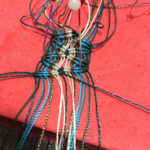 手工手链 第6步