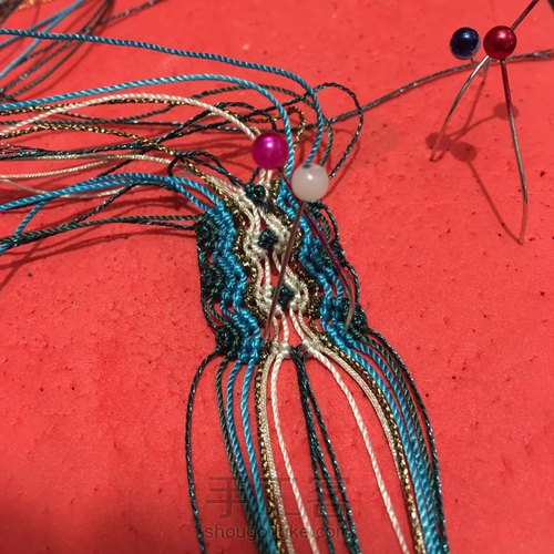 手工手链 第11步