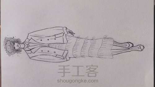 手绘效果图 第1步