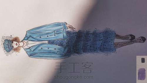 手绘效果图 第6步