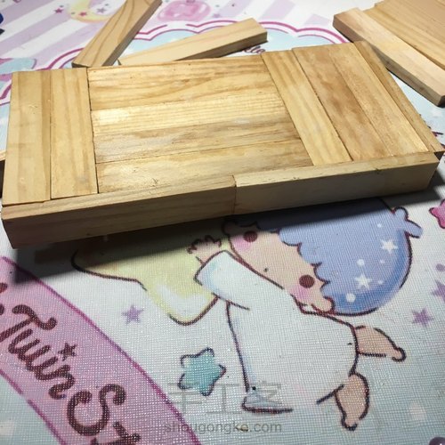 【原创】ob11/bjd娃娃床 第2步