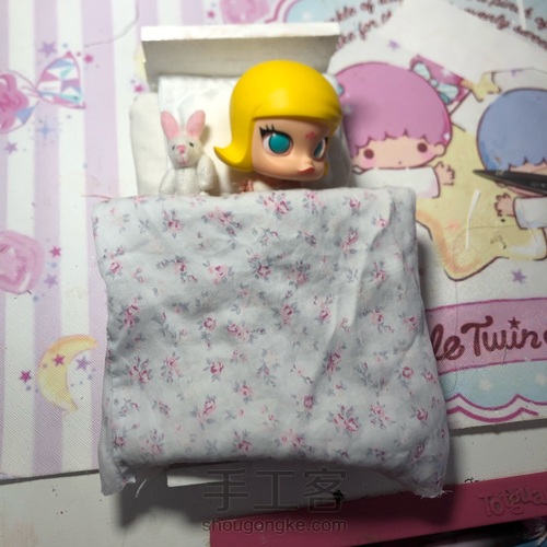 【原创】ob11/bjd娃娃床 第9步