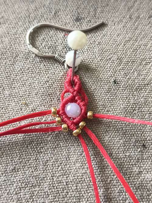 水滴耳环 第10步