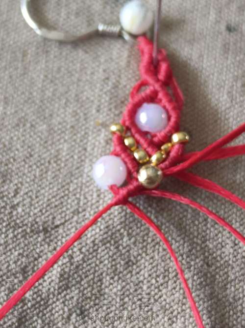 水滴耳环 第18步