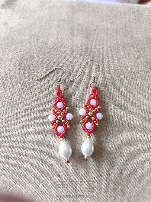 水滴耳环 第1步