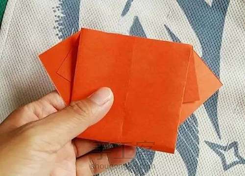 蝴蝶折纸 蝴蝶的折法 手工简单又漂亮 第6步