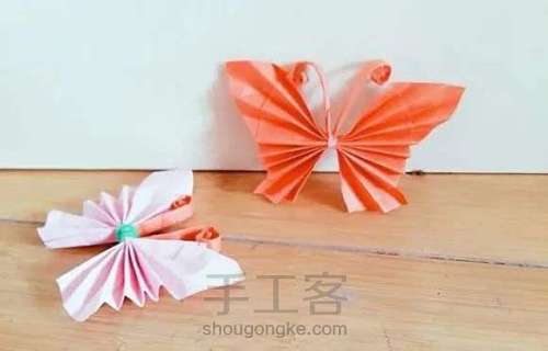 蝴蝶折纸 蝴蝶的折法 手工简单又漂亮 第17步