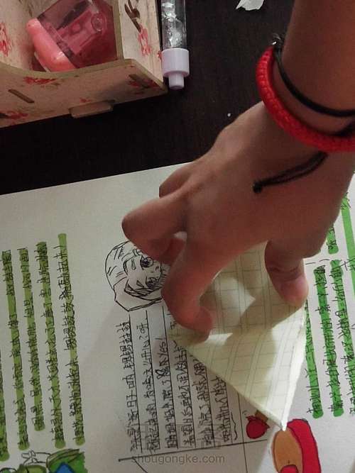 千纸鹤教程 第10步