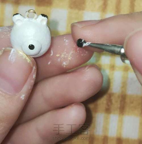 斑点狗手机链 第11步