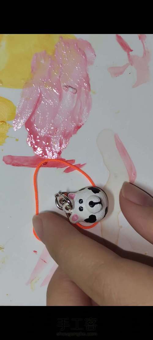 斑点狗手机链 第15步