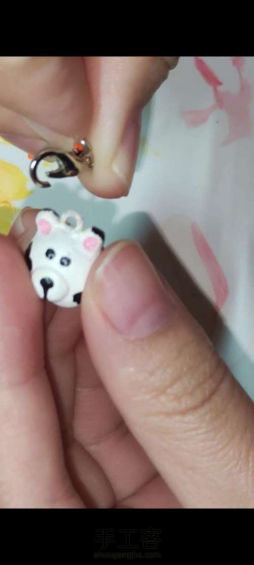 斑点狗手机链 第20步