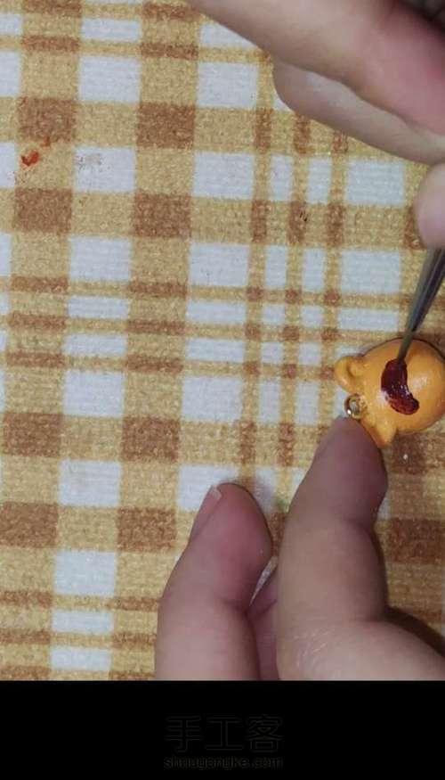 动物森友会石塑手机链教程 第13步