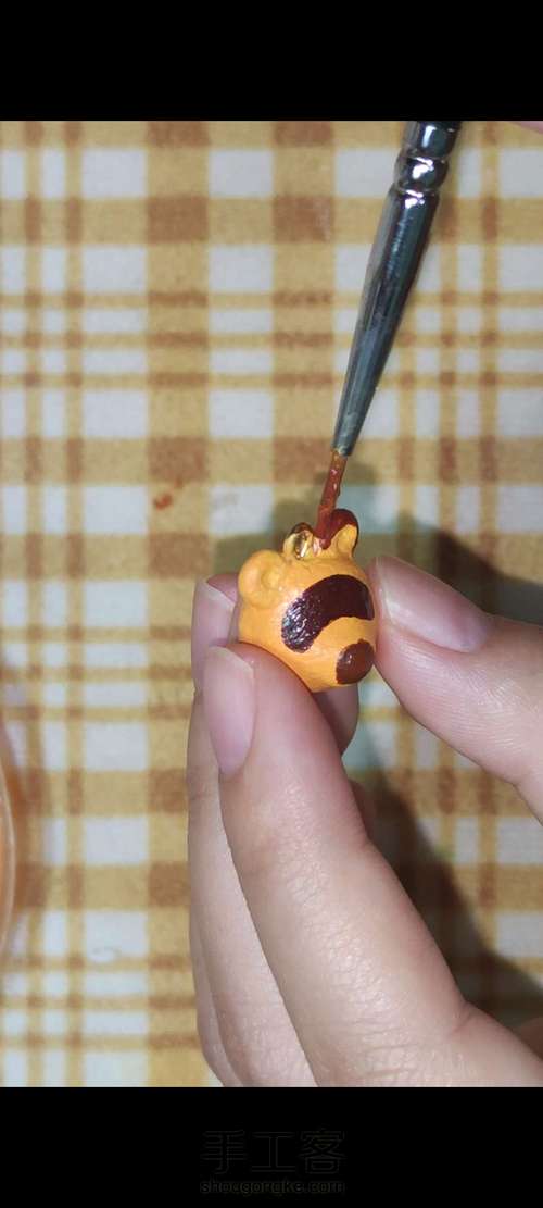 动物森友会石塑手机链教程 第15步