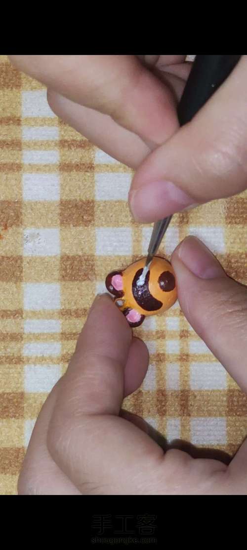 动物森友会石塑手机链教程 第17步