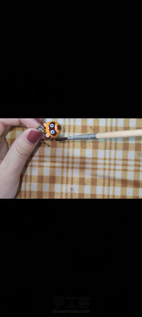 动物森友会石塑手机链教程 第19步