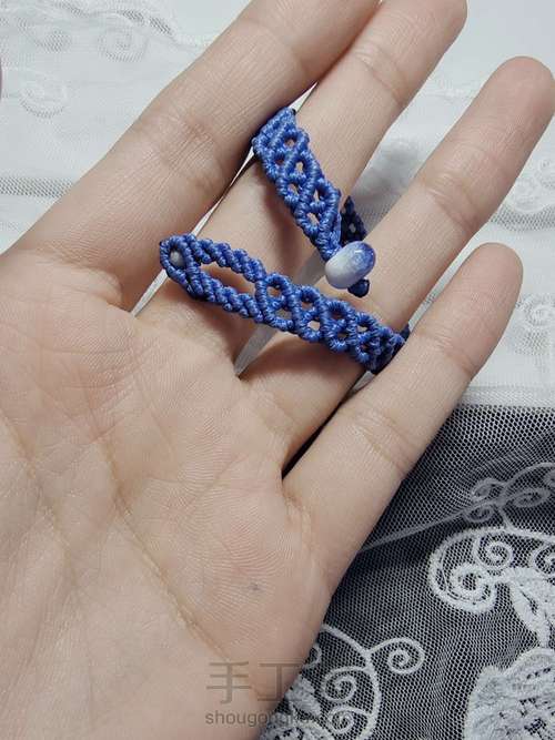 手绳结尾 第13步