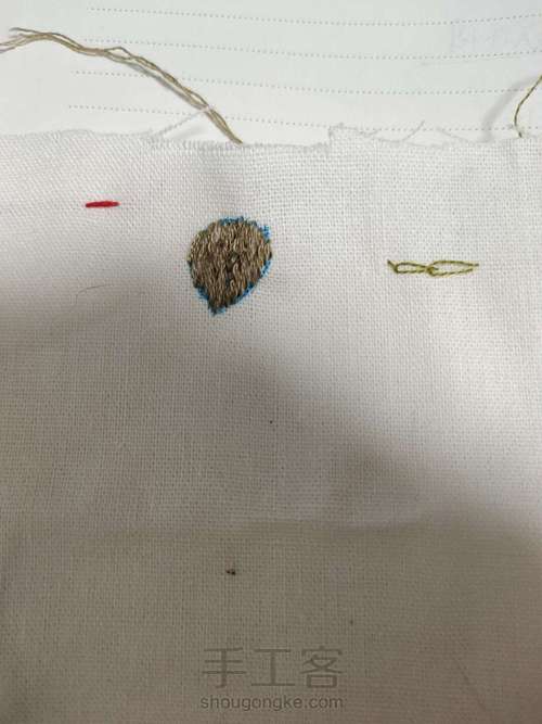 刺绣>针法介绍 第3步