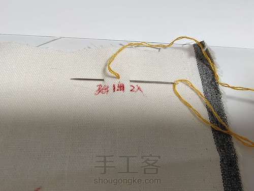 刺绣>针法介绍 第3步