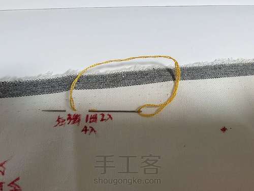 刺绣>针法介绍 第4步