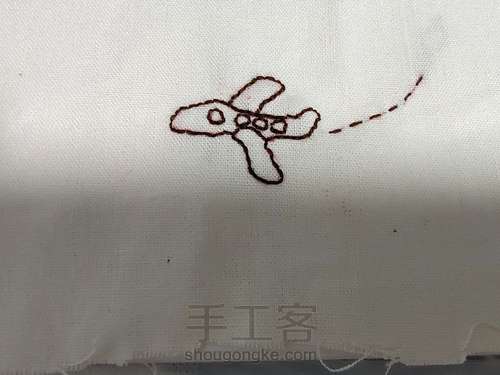 刺绣>针法介绍 第7步