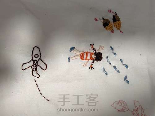 刺绣>针法介绍 第9步