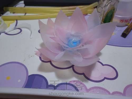 小莲花灯 第4步