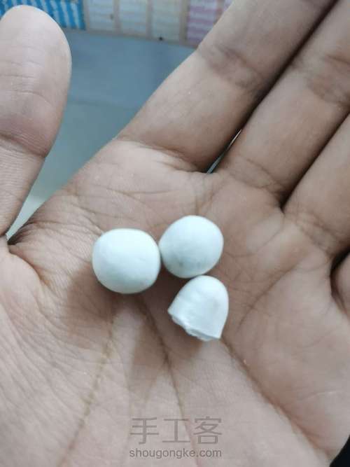 bjd球形关节制作 第1步