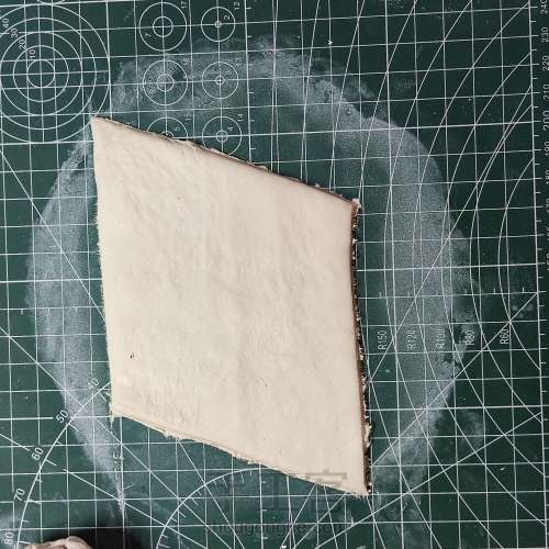 纸粘土奶酪盒教程 第1步