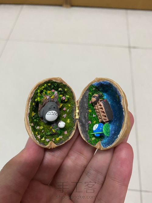 【龙猫】核桃里~ 第12步