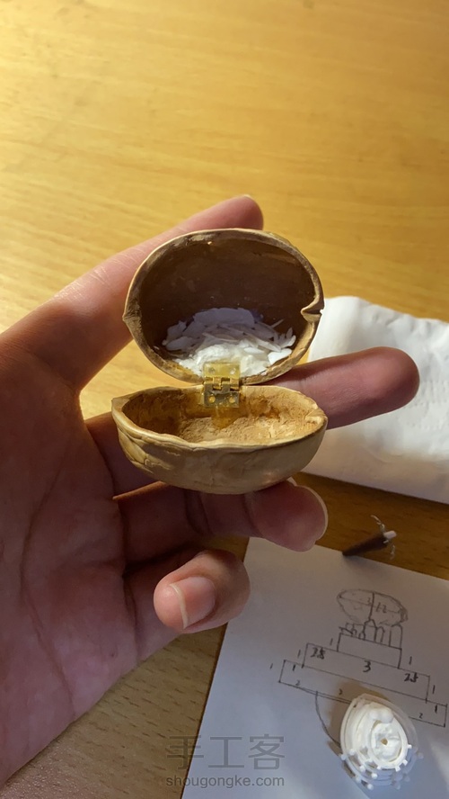 【龙猫】核桃里～ 第2步