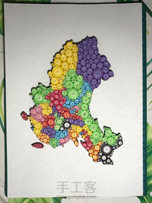 中国地图 第6步